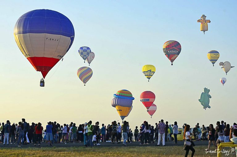 Philippine Hot Air Balloon Fiesta Clark, Pampanga Travel Trilogy